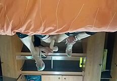 Latina shemale toys her ass?