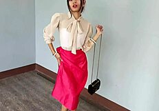 white cock tests pretty young pussy part 1