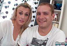 Slutty Milf Brittany Bardot Gets Ass Pounded In Front Of Cuckold!