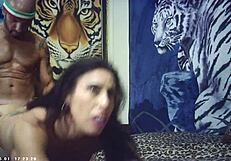 big breast babe meets maxxx loadz & she feels the italian pound machine she sucks dick gets fucked & rides dick