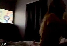 my step sister is the best at riding my cock in homemade cowgirl