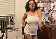 Anna maria, the mature latina, dives into what she loves with Dominican flair