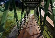 wife flashing in public with husband