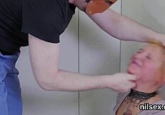 Is This Spicy Chick Ready for Painful Therapy in the Butt Hole Asylum?