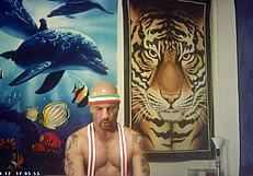 Ebony Beauty in Glasses Takes on Italian Dick in Interracial Behind-the-Scenes Action