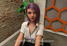 Office Slut Engages in Blowjob and Pussy Fucking Leading to Cumshot