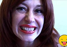 Horny Fetish Queen Indulges in Wild Tongue Play and Intense Desire for Kinky Pleasures