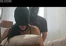 Preview Chairtied Hooded And Ballgagged I Take Big Cock On All Holes