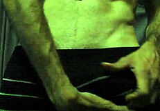 I touch my big cock gently and cum so satisfyingly in this moment