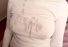 He Rubs His Cock On My New Sweater And Cums All Over It