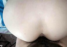 Sister Feels Intense Pleasure Swallowing My Cock.