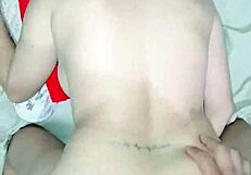 Intense homemade interracial sex with cute petite Naree enjoying her small juicy pussy getting pounded.