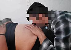 Milf girl gets belly button licked in fetish session