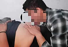 Milf girl gets belly button licked in fetish session