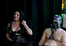 melhores momentos da kaly khalifa in preliminares podcast with bia hot, part 4 on sheer red