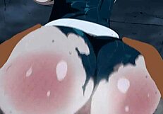 uraraka with big tits and ass