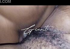 damn, watch this hairy black girlfriend moan and scream in juicy missionary sex with clothes ripped off!