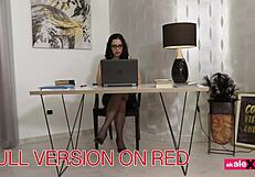 Secretary in lingerie wins a raise