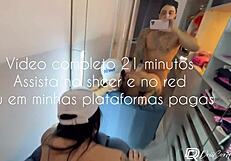 i sucked the big-assed girl from the gym in the closet before training