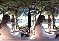 girlfriend alex blake and gracie may green share monster cock in hardcore reality with shaved brunette