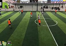 The intense hardcore sex and cumshot facial turned chaotic when the ParisEofc vs Wayra match ended badly