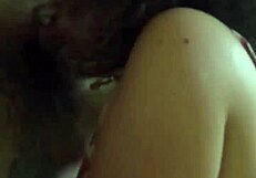 Descriptive Blowjob With Curly Hair On A Big Cock In Hardcore Action