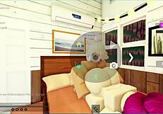 Hot Girlfriend Strips Naked And Fucks Big Cock