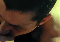 MILF สุกโดนเลียหีเปียกและโกน