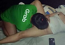 Wife Bent Over for Foreman's Intense Doggystyle Session