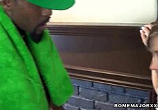 i lick jaylas curvy ass and pussy while she rides bbc