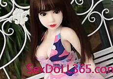 Cute sex doll Renee gets fucked easily.