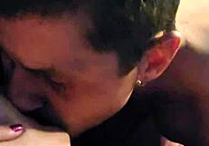 mature milf getting wet pussy licked and shaved.