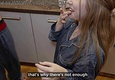 i wanted a cappuccino, so my bf helped by giving me a deepthroat blowjob and fucking my pussy till cum