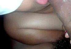 wife giving a blindfolded massage