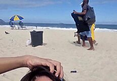 Dogging Na Praia Com Macho Do Tinder, Athletic Bent Over Assfucking