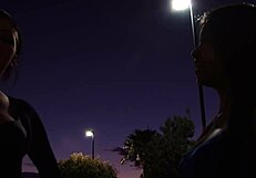 amateur friends dive into muff in interracial asian lesbian scene