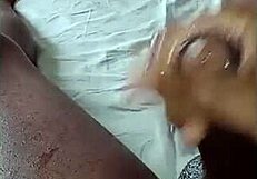 massaging the dick in pov. military monster cock action.