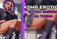 ASMR erotik 18 - rahsia rakan goth, bisikan dan keinginan terlarang