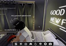 Furry fucks hard in public condo