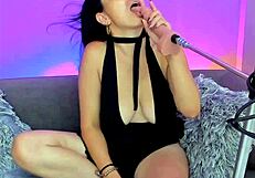 i got this compilatn of webcam blowjobs with deepthroat and toys