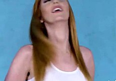 Sexy chicks expose big tits and pussy