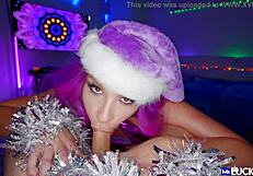 I love her hot Latina ass on Christmas