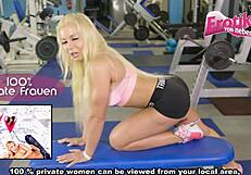 Deutsche blondine benutzt und besamt.