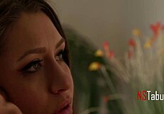 chubby hotwife eagerly shares her curvy body with others while her cuckold watches