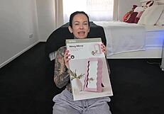 shopping and unboxing session