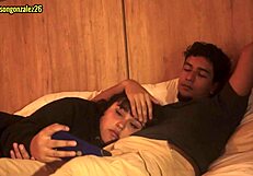 Stepsister Blowjob During Netflix!