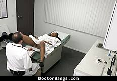 patient undergoes a much more INTIMATE PHYSICAL EXAM by her DOCTOR - doctorbangs