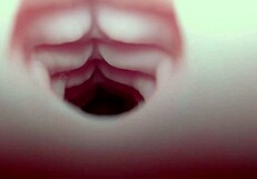 Schneller Creampie Quickie mit Fleshlight Toy