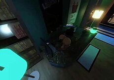 Horny Librarian Craves Rough BBC Fucking in Roblox