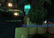 Horny Librarian Craves Rough BBC Fucking in Roblox